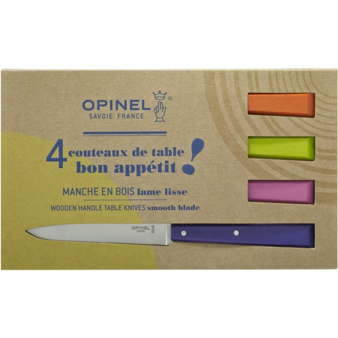 Набор столовых ножей OPINEL POP N°125 001532 Набор столовых ножей OPINEL POP N°125 001532