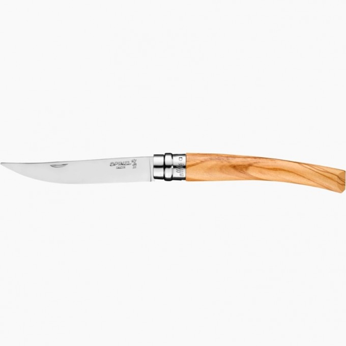 Нож филейный OPINEL №10, нержавеющая сталь, рукоять оливковое дерево 002562 Нож филейный OPINEL №10, нержавеющая сталь, рукоять оливковое дерево 002562