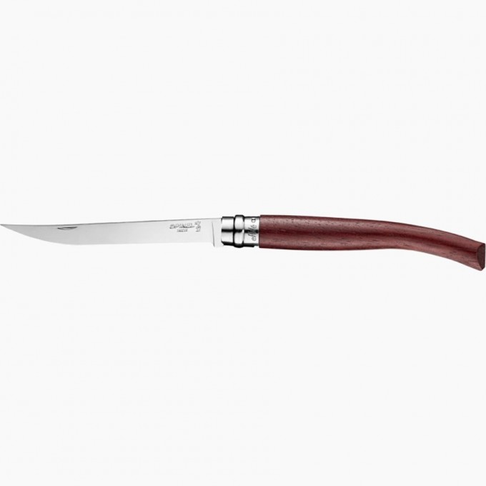 Нож филейный OPINEL №12, нержавеющая сталь, рукоять бубинга 002556 Нож филейный OPINEL №12, нержавеющая сталь, рукоять бубинга 002556
