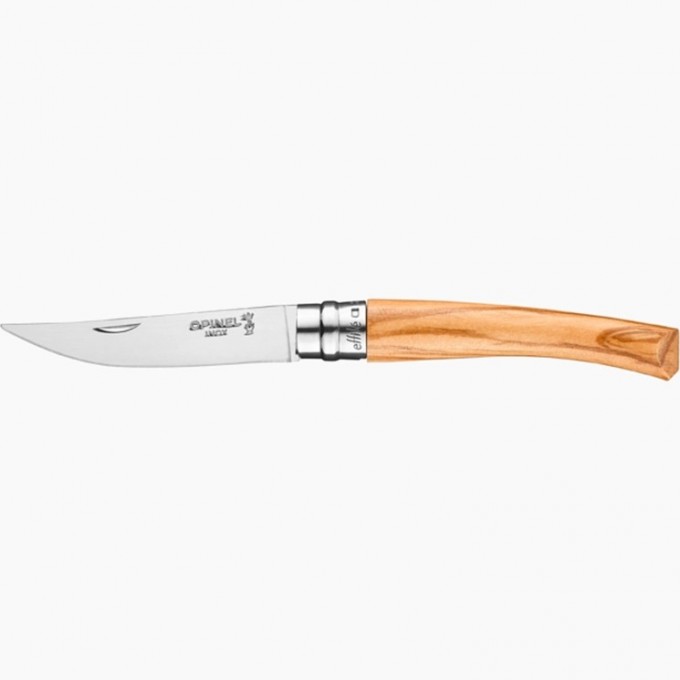 Нож филейный OPINEL №8, нержавеющая сталь, рукоять оливковое дерево 002563 Нож филейный OPINEL №8, нержавеющая сталь, рукоять оливковое дерево 002563