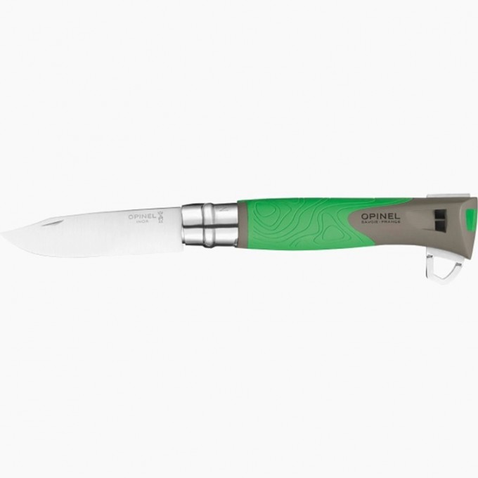 Нож OPINEL №12 EXPLORETICK REMOVER, зеленый 002489 Нож OPINEL №12 EXPLORETICK REMOVER, зеленый 002489